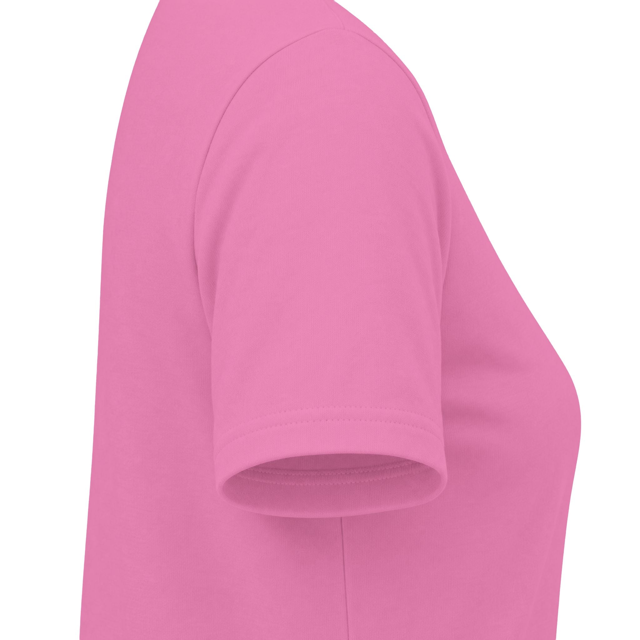 Women's Solid Color Shirt, Crewneck T-Shirt