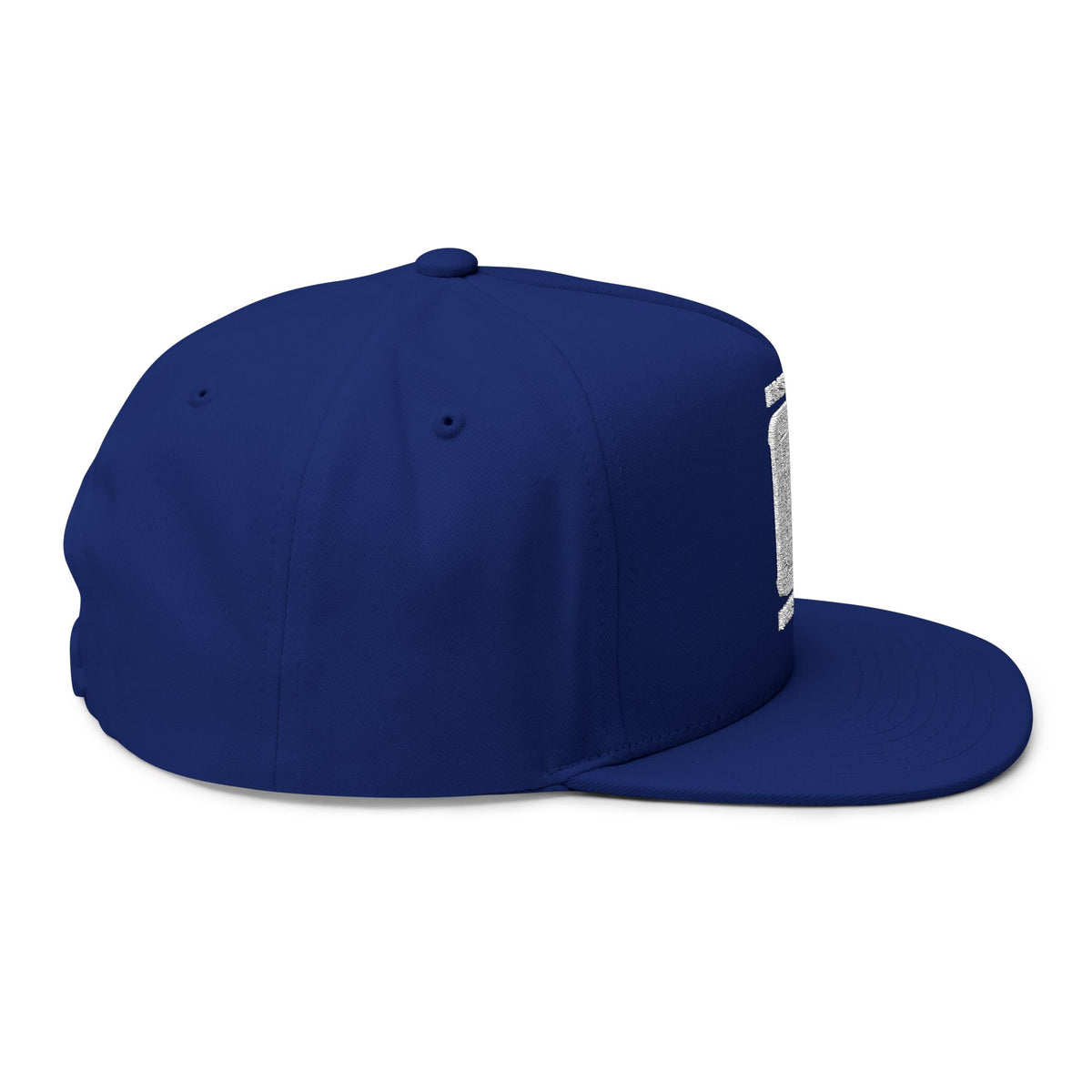 Embroidered Flat Bill Cap — First Friday House Music Logo