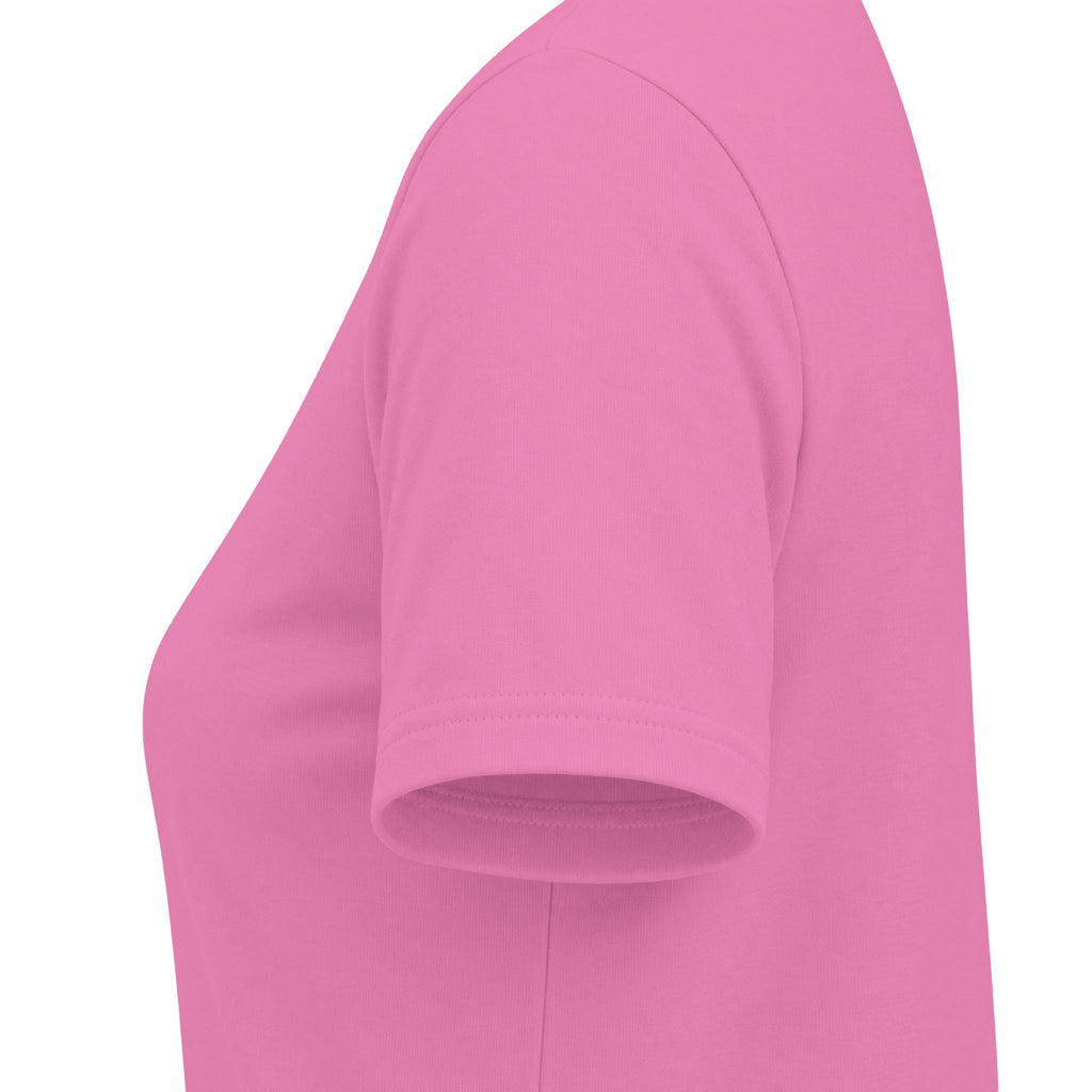 Women's Solid Color Shirt, Crewneck T-Shirt