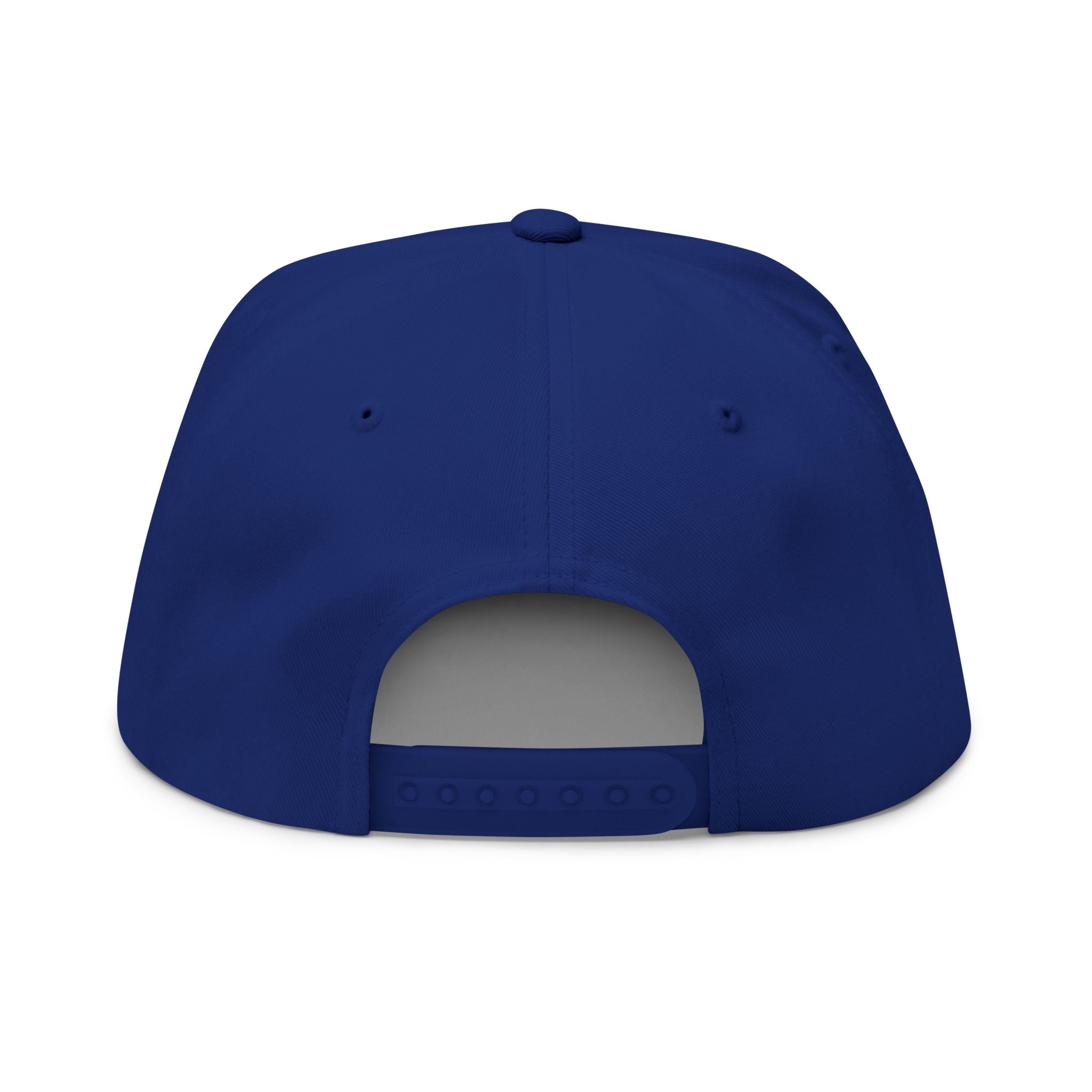 Embroidered Flat Bill Cap — First Friday House Music Logo