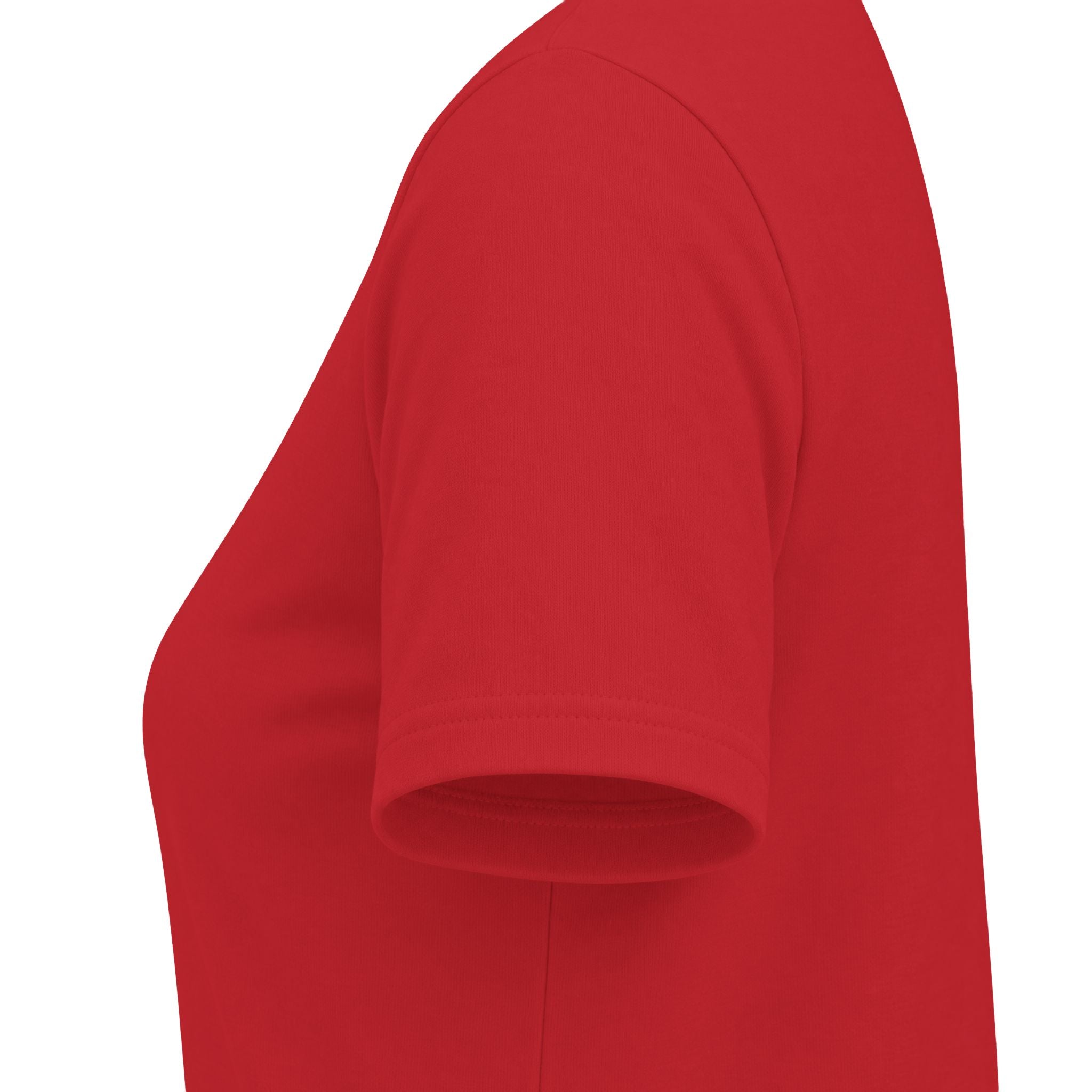 Women's Solid Color Shirt, Crewneck T-Shirt