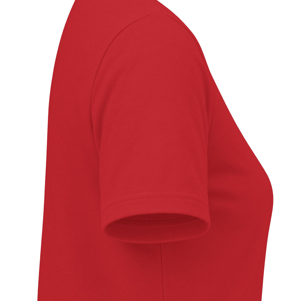 Women's Solid Color Shirt, Crewneck T-Shirt