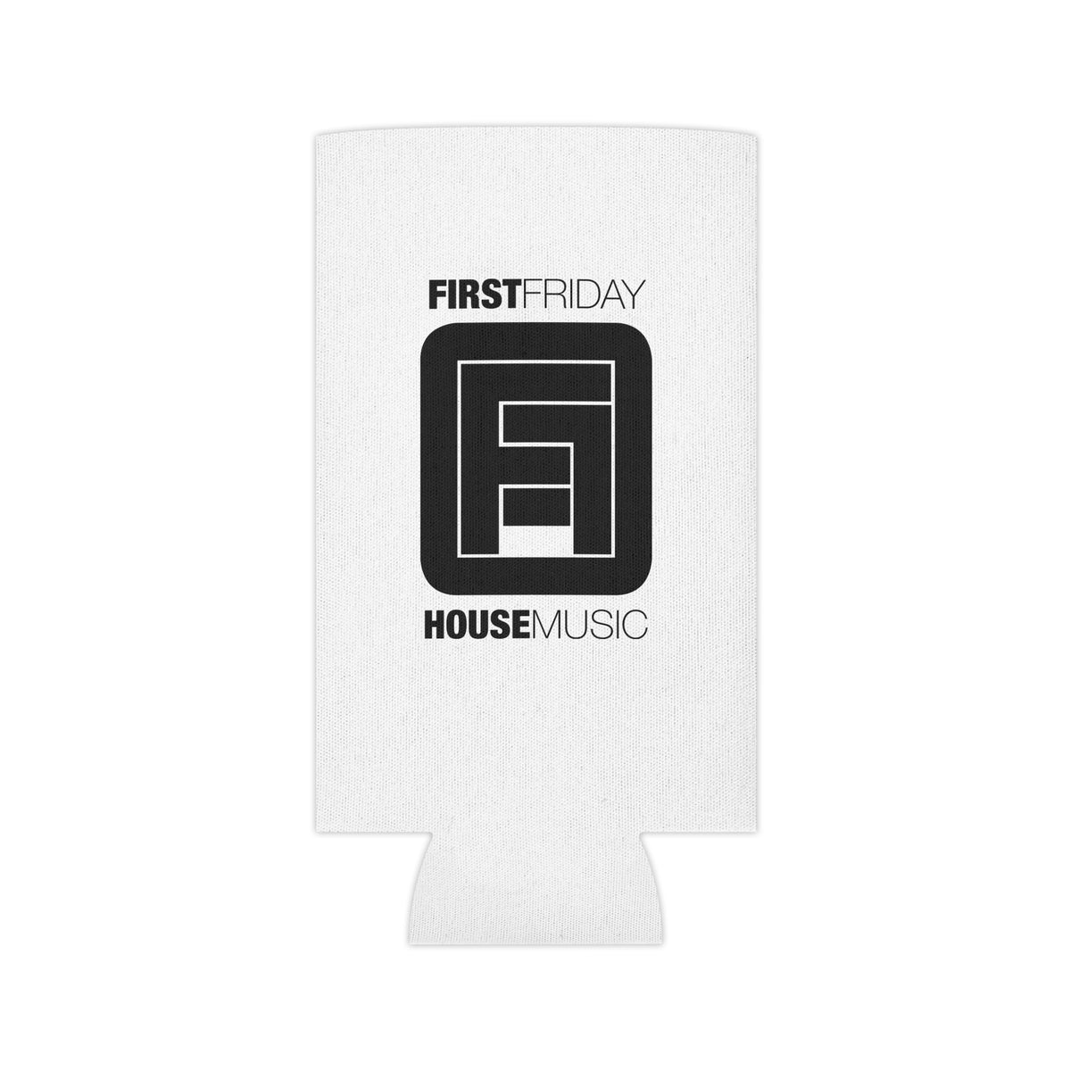 Can Cooler — First Friday House Music Logo Can Cooler