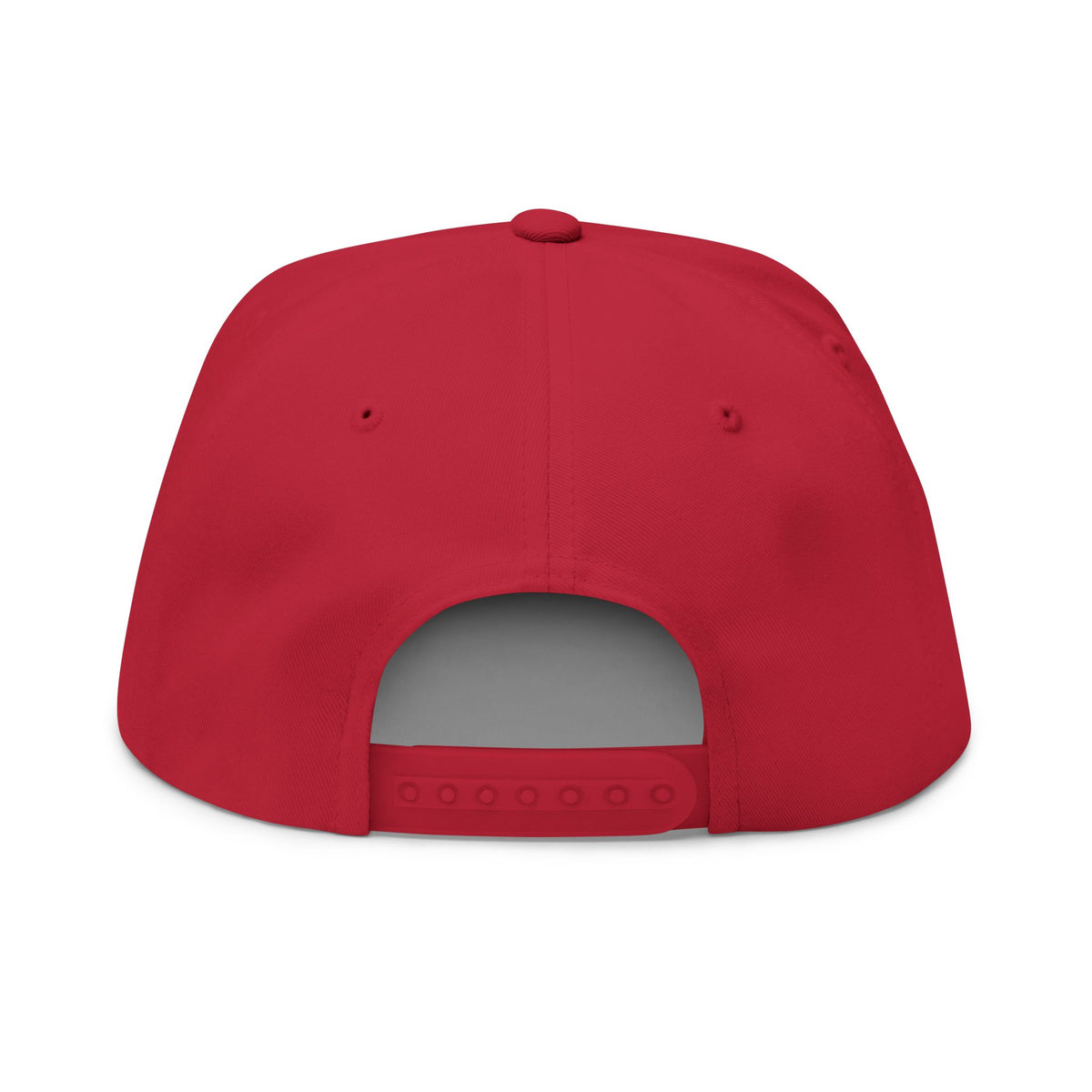 Embroidered Flat Bill Cap — First Friday House Music Logo